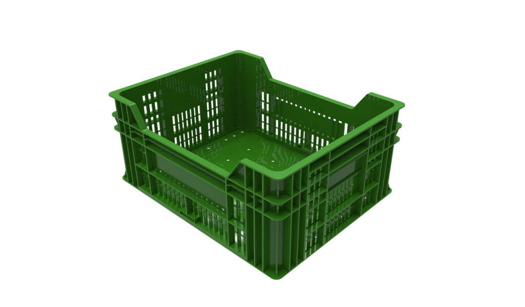 Caja agrícola Multiuso 50x40x21 de plástico de Murgiplast