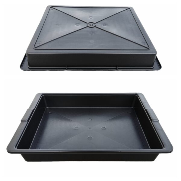 Black Murgiplast watering tray